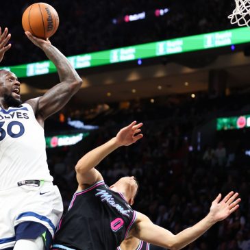 Timberwolves snap Heat’s 4-game winning streak