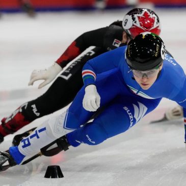 High-speed chaos on ice: What to know about short track speedskating at the Winter Olympics