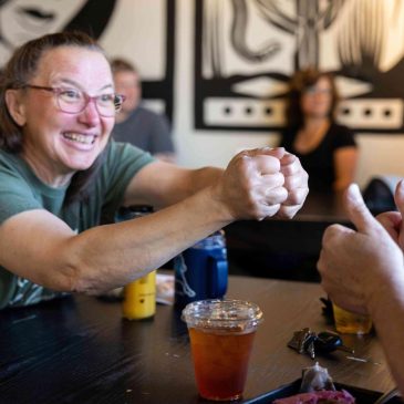 This cafe takes orders in sign language. It’s cherished by the Deaf community