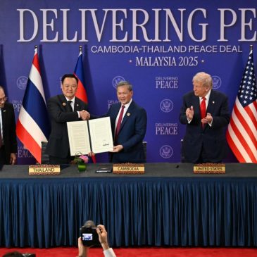 US will provide $45 million in aid to Thailand and Cambodia in a bid to ensure regional stability