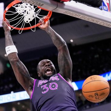 Timberwolves roll to 139-106 victory over Bucks without Edwards or Gobert