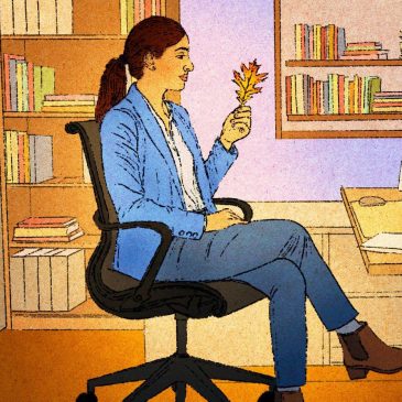 A taste of nature can provide balance and calm during the workday