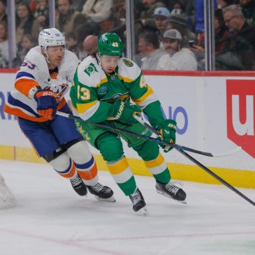 Islanders spoil Wild homecoming with OT win