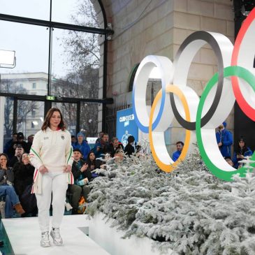 Milan Cortina is going for Olympic fashion gold. Take a look at some eye-popping outfits