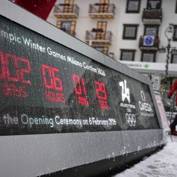The hospitality stop known as ‘Ice House’ is now the ‘Winter House’ for US athletes