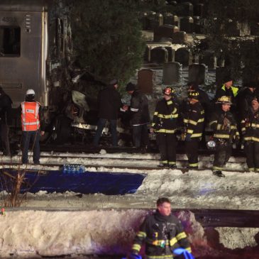 Today in History: February 3, Commuter train slams into SUV near New York City, killing 5