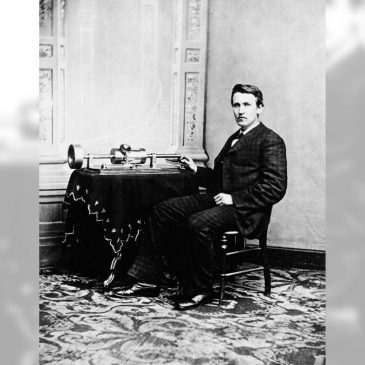 Today in History: February 19, Edison issued a patent for the phonograph