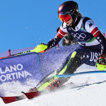 US star Mikaela Shiffrin wins slalom to break 8-year Olympic drought