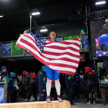 Elana Meyers Taylor nearly lost hope. Her team, her husband and the Spurs helped her to Olympic gold
