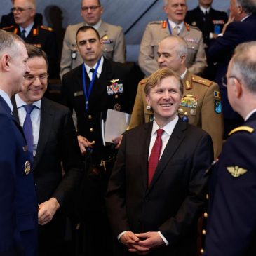 U.S. allies at NATO focus on Europe as the Trump administration steps back