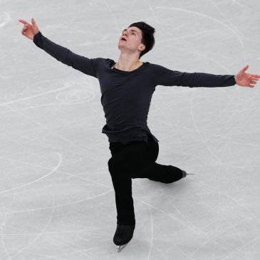 US skater Maxim Naumov honors his late parents by completing an Olympic dream he shared with them