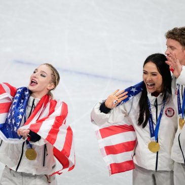 Inside the secret text group of US figure skating Olympic gold medalists known as ‘the OGM chain’