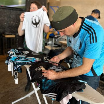 Minnesota United fans embrace rebel loon logo to help community hurt by ICE