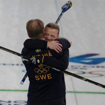 Sweden beats U.S.’s Duluth duo for Olympic gold in mixed doubles curling