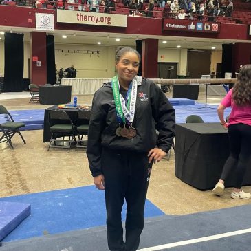 State Gymnastics: North/Tartan’s Sydney Johnson wins two titles