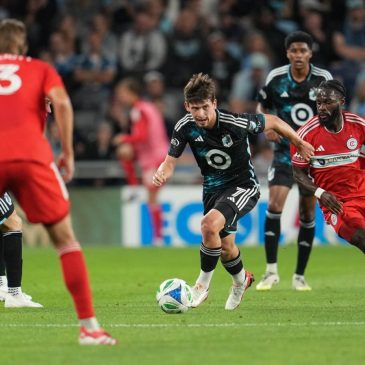 Loons midfielder Dominik Fitz is off to another slow start