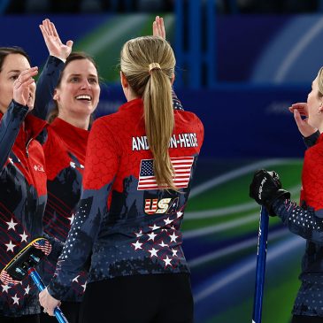 Team Peterson makes history with first women’s Olympic curling win over Canada
