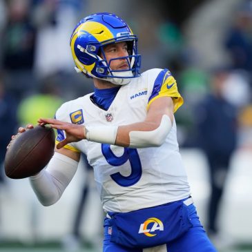 Stafford edges Maye for NFL MVP