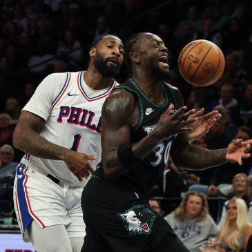 Timberwolves smited by visiting 76ers