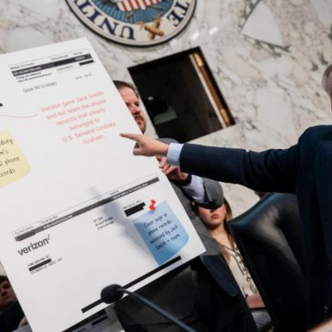 Republican lawmakers grill telecom officials over phone records access in Trump investigation