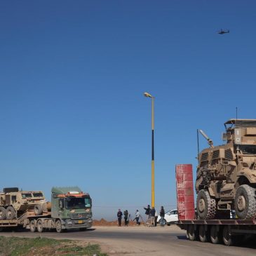 US military moves forces and equipment out of northeast Syria base