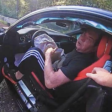 Police video shows Vince McMahon’s 100 mph car crash in Connecticut