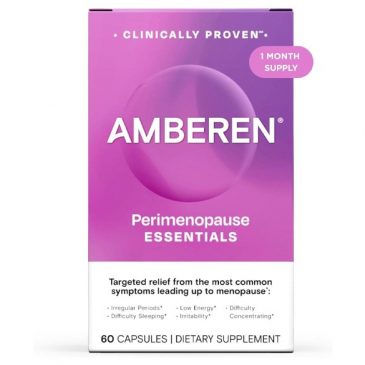 Amberen vs. Estroven menopause relief supplements