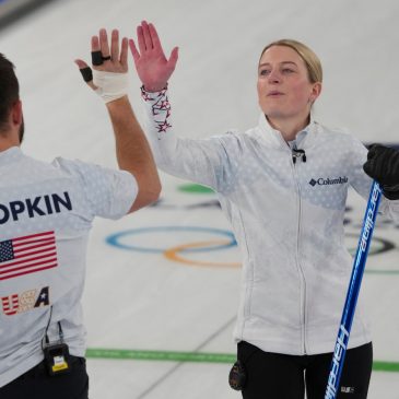 Curling: Duluth team wins mixed-doubles silver medal