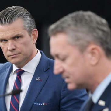 Hegseth says US ‘can’t stop everything’ that Iran fires even as he asserts air dominance