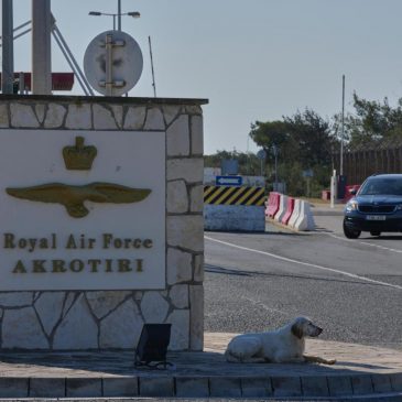 Britain says it’s not at war after a drone strikes its Akrotiri base in Cyprus