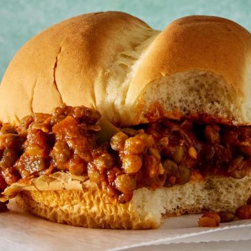 This smoky lentil sloppy joes packs in the plant-based protein and demands napkins