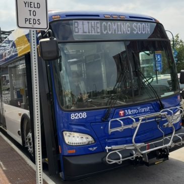 St. Paul: Make the Marshall Avenue bus lane permanent? Take the survey