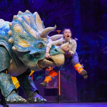 Theater review: ‘Dinosaur World Live’ at CTC is puppetry writ large