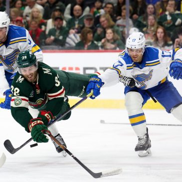 Scrappy Blues steal one from Wild with late rally