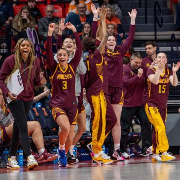 Women’s basketball: Gophers hold off Illinois, cinch No. 4 seed in Big Ten tournament