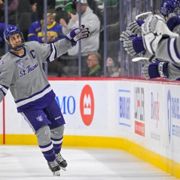 Men’s hockey: Lucas Wahlin has been everything St. Thomas hoped he’d be